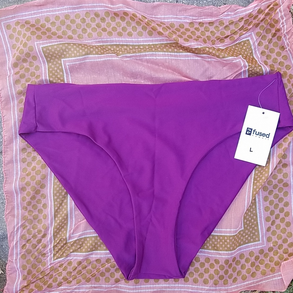 Fused Hawaii Mangosteen high rise bottoms large